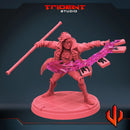 Gambit - Sculpt A Marvel MCP-compatible 40mm resin proxy miniature by Trident Miniatures - product image 3