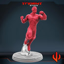 Captain Britain Marvel MCP-compatible 40mm resin proxy miniature by Trident Miniatures - product image 3