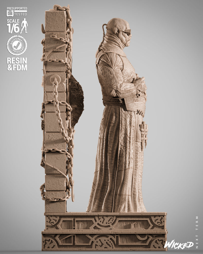 Butternall Sculpture resin statue kit view 3