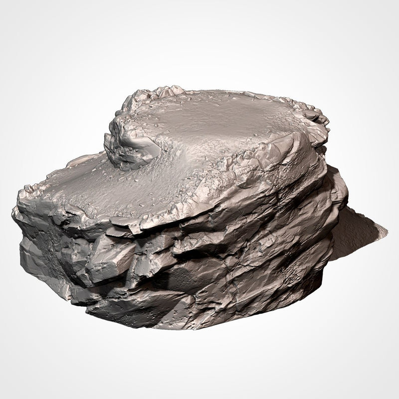 Modern Hills 3D printed terrain view 3