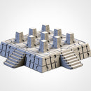Xeno Pyramids 3D printed terrain view 3