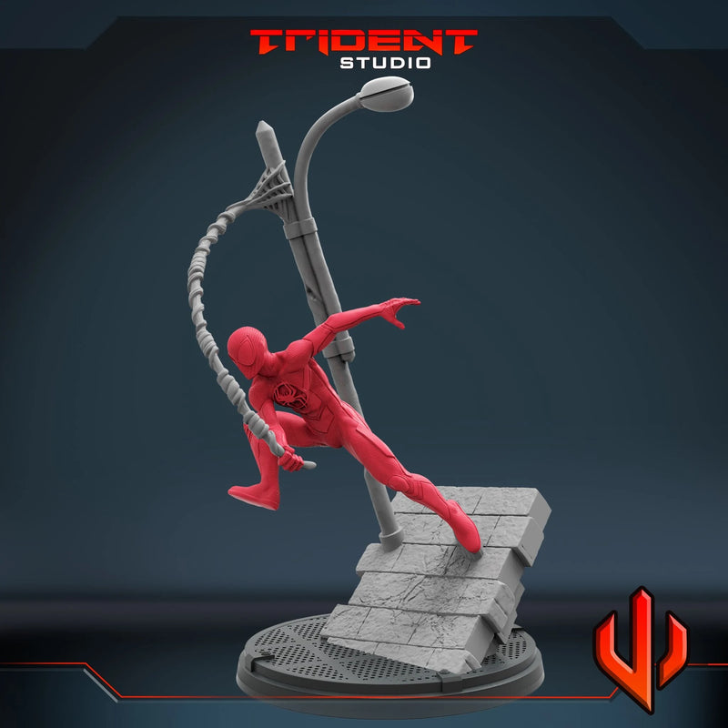 Teenage Spider-Man Masked Marvel MCP-compatible 40mm resin proxy miniature by Trident Miniatures - product image 3