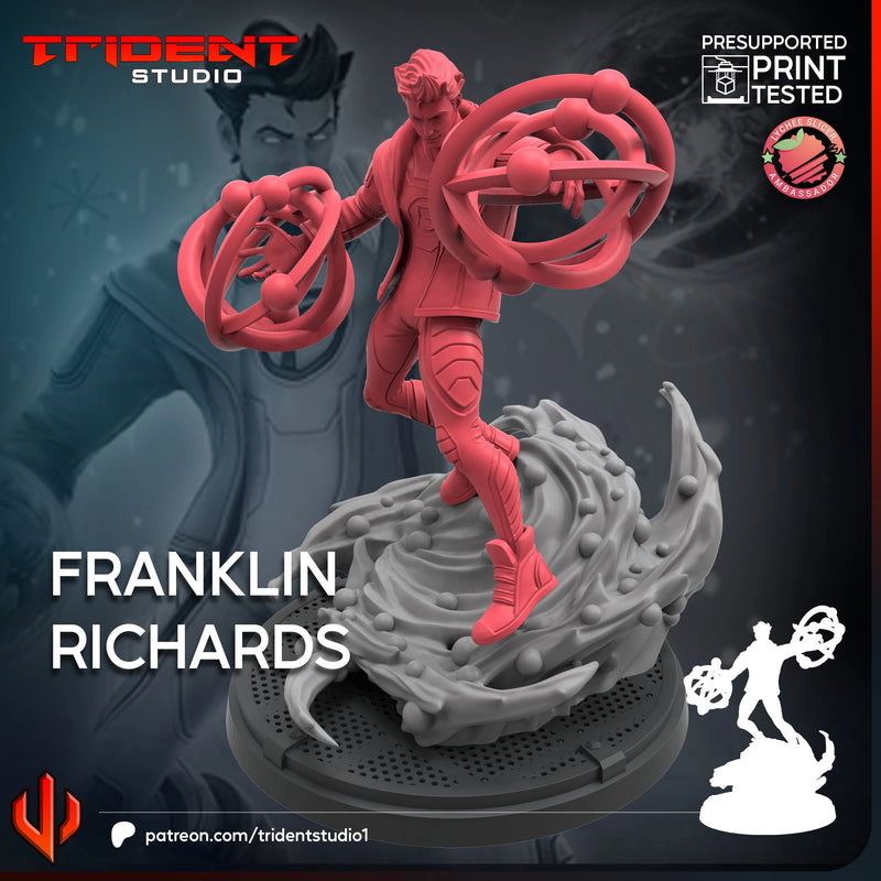 Franklin Richards Marvel MCP-compatible 40mm resin proxy miniature by Trident Miniatures - product image 3