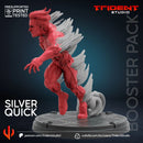 Quicksilver - Sculpt B Marvel MCP-compatible 40mm resin proxy miniature by Trident Miniatures - product image 3