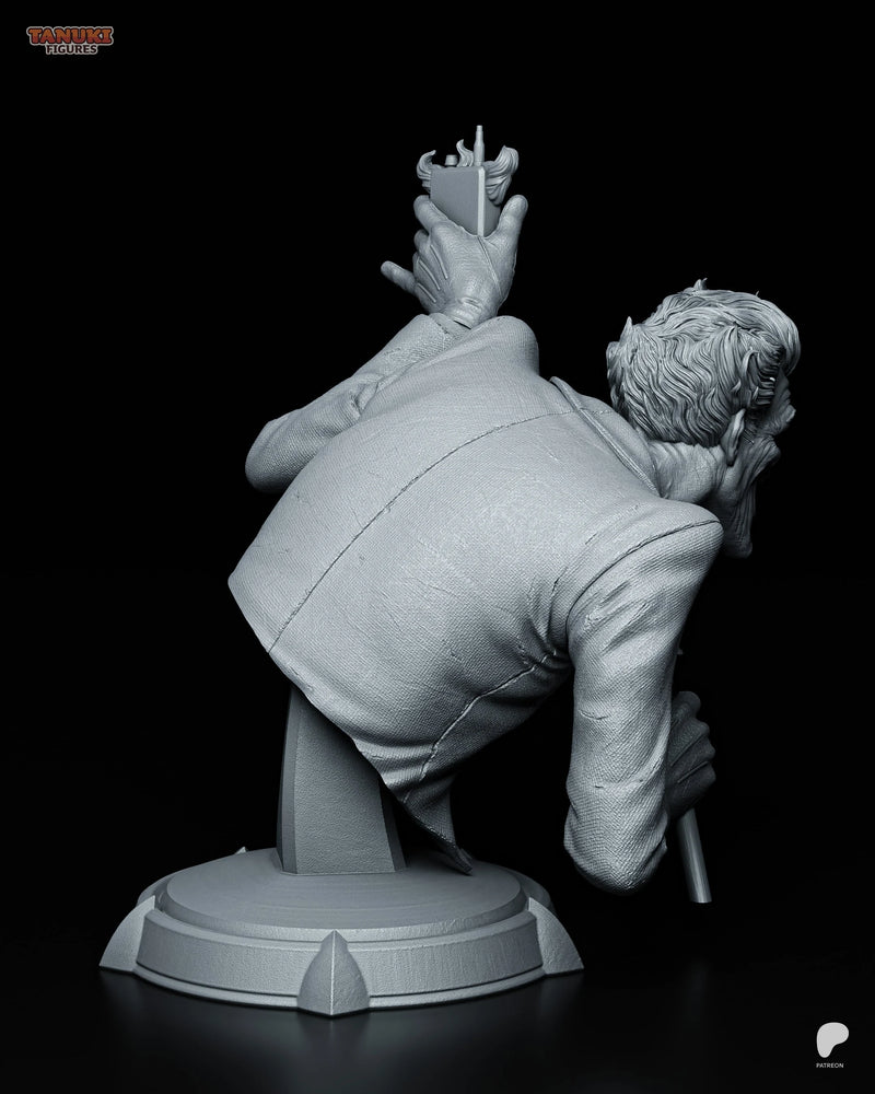 Joker Resin Statue & Bust - Bust view 3