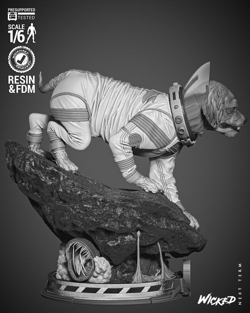 Cosmo Sculpture resin statue kit view 3