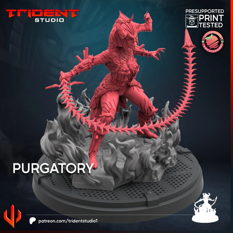 Purgatory Marvel MCP-compatible 40mm resin proxy miniature by Trident Miniatures - product image 3