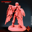 Falcon 2021 - Sculpt B Marvel MCP-compatible 40mm resin proxy miniature by Trident Miniatures - product image 3