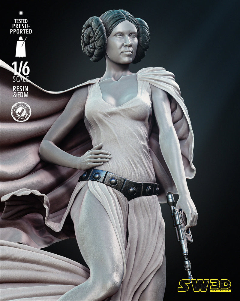 New Hope Leia Sculpture