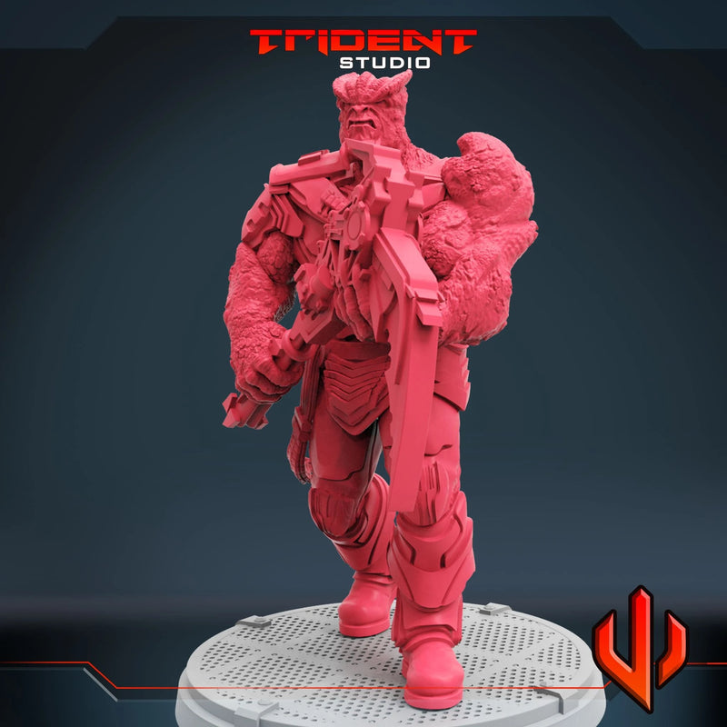Black Dwarf - Sculpt A Marvel MCP-compatible 40mm resin proxy miniature by Trident Miniatures - product image 3