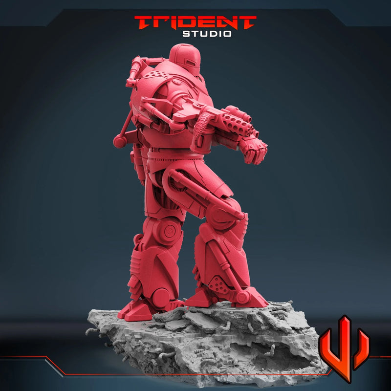 Iron Monger Marvel MCP-compatible 40mm resin proxy miniature by Trident Miniatures - product image 3