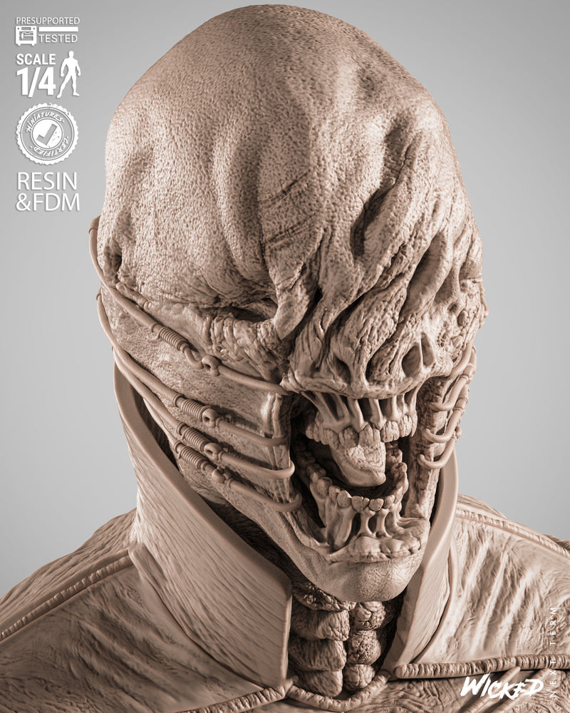 Chatterer Portrait Bust resin bust kit view 3
