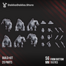 Mar-Duk Tribe Riders / Furybeasts Build Kit - DakkaDakka Resin Build Kit - image 3