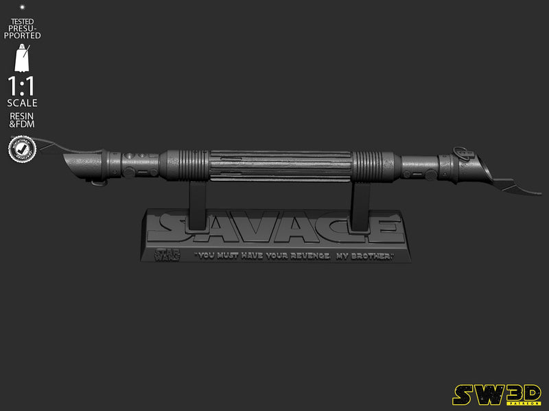 SW3D July 2025 Term: Savage Opress Lightsaber
