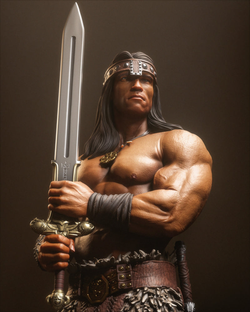 Conan Statue - 1/9 Scale