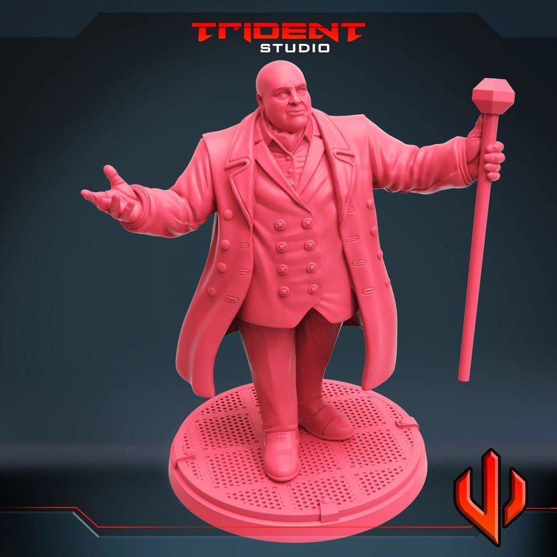 Kingpin - Sculpt B Marvel MCP-compatible 40mm resin proxy miniature by Trident Miniatures - product image 3