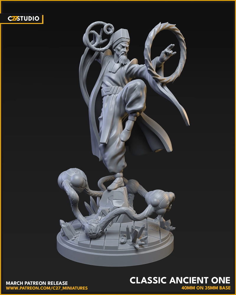 Ancient One (Classic) Marvel MCP-compatible resin miniature by C27 Studios - product image 3