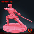 Yelena Belova - Sculpt C Marvel MCP-compatible 40mm resin proxy miniature by Trident Miniatures - product image 3