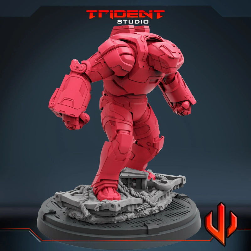 Iron Man MK38 Igor Miniature Marvel MCP-compatible 40mm resin proxy miniature by Trident Miniatures - product image 3