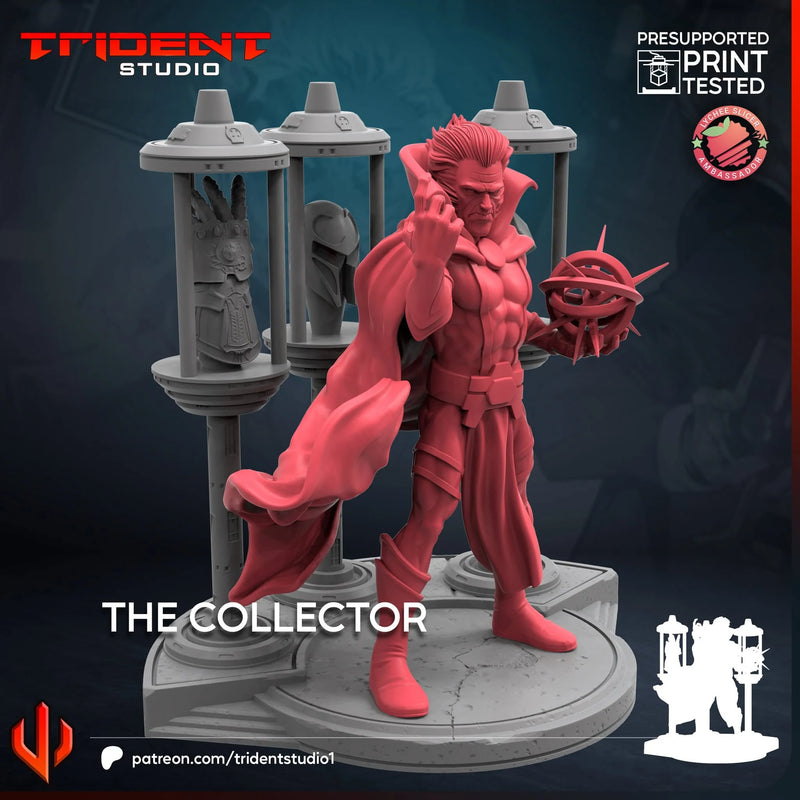 The Collector Marvel MCP-compatible 40mm resin proxy miniature by Trident Miniatures - product image 3