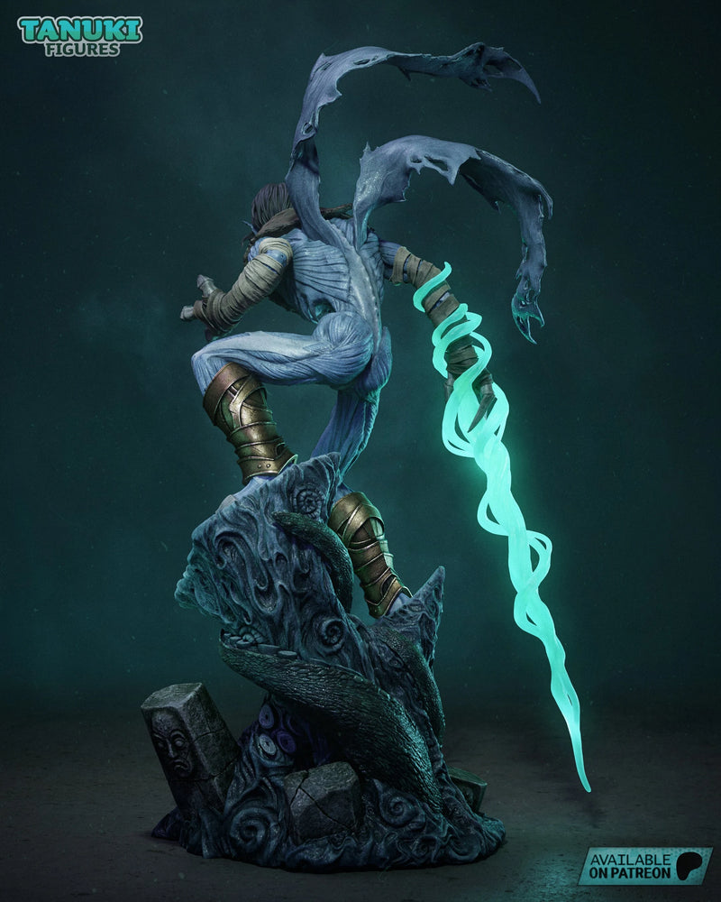 Raziel Resin Statue & Bust - Full Size view 3