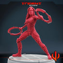 Nakia Marvel MCP-compatible 40mm resin proxy miniature by Trident Miniatures - product image 3