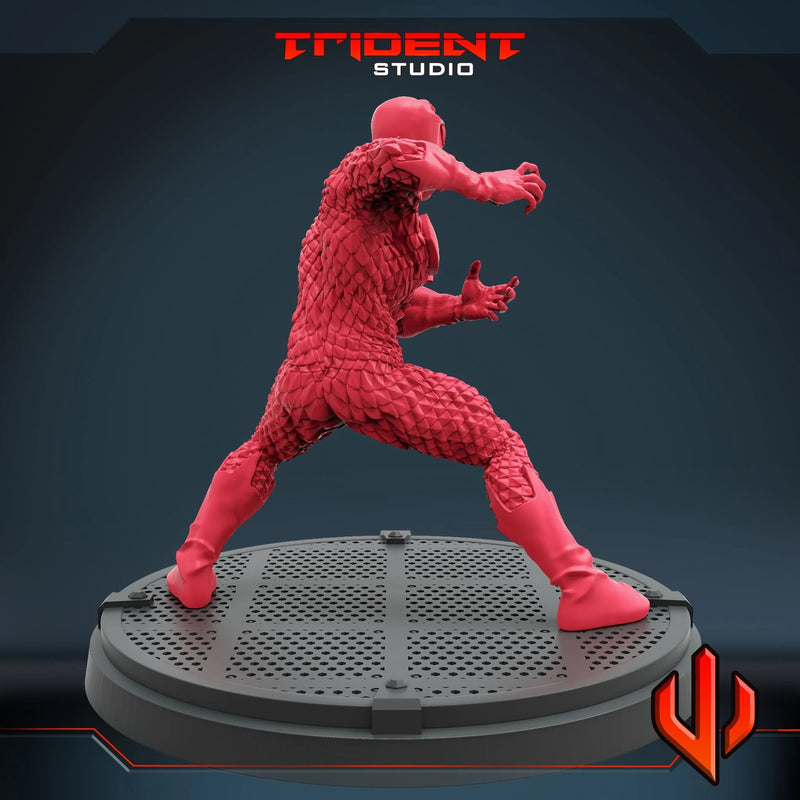 Cottonmouth Marvel MCP-compatible 40mm resin proxy miniature by Trident Miniatures - product image 3