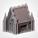 Graveyard 3D printed terrain view 3