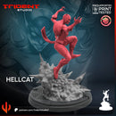 Hellcat Marvel MCP-compatible 40mm resin proxy miniature by Trident Miniatures - product image 3
