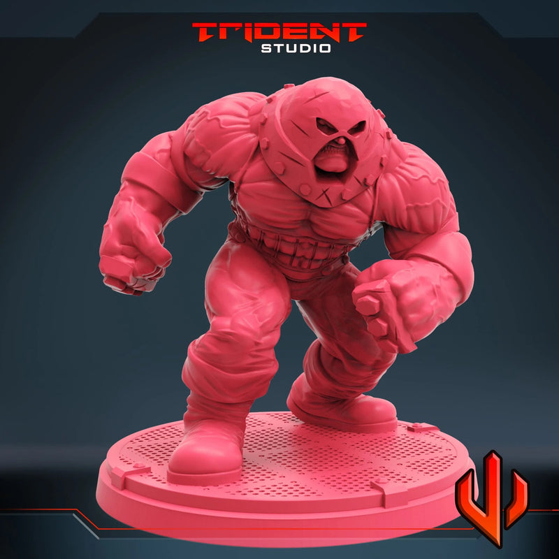 Juggernaut - Sculpt B Marvel MCP-compatible 40mm resin proxy miniature by Trident Miniatures - product image 3