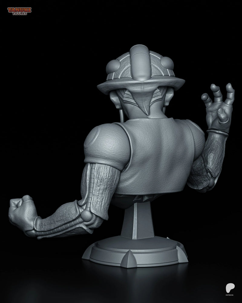 Meruem Resin Statue & Bust - Bust view 3