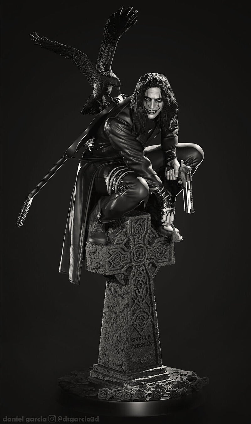 The Crow Statue - 1/9 Scale