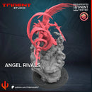 Angela Rivals Marvel MCP-compatible 40mm resin proxy miniature by Trident Miniatures - product image 3