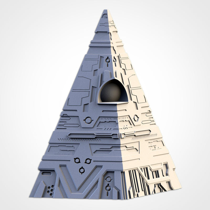 Xeno Pyramids 02 3D printed terrain view 3