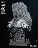 Black Cat Bust resin bust kit view 3