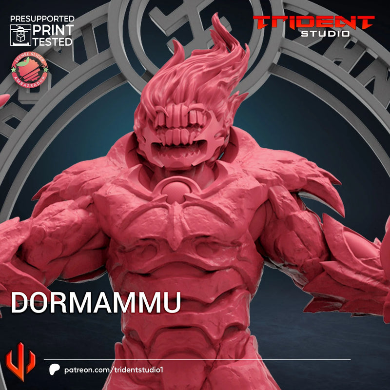 Dormammu Marvel MCP-compatible 40mm resin proxy miniature by Trident Miniatures - product image 3
