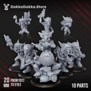 Goblins Meat Squad x10 - DakkaDakka Resin Miniature Squad - image 3