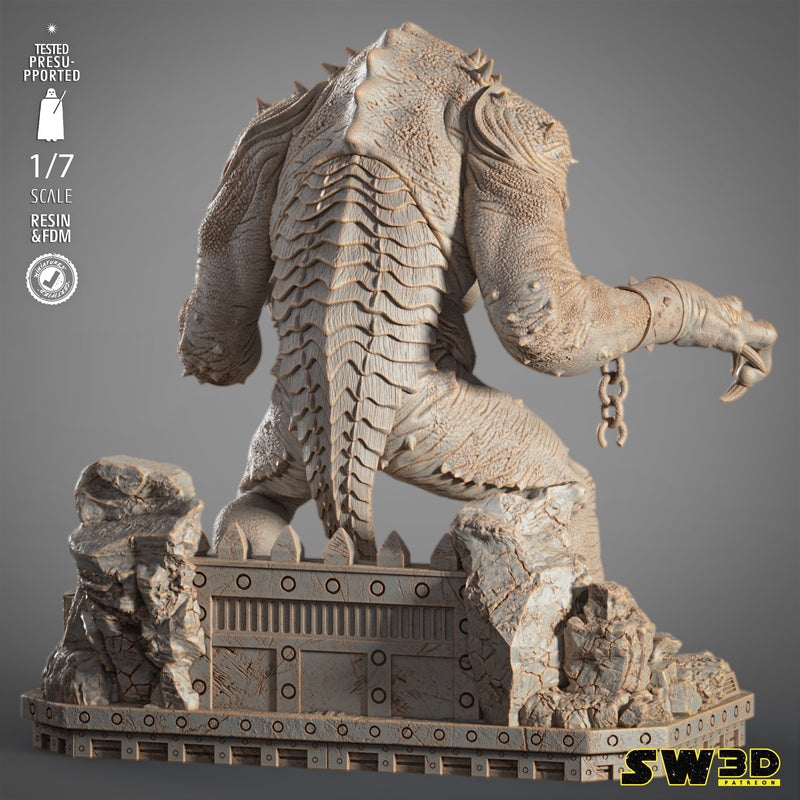 Rancor Sculpture