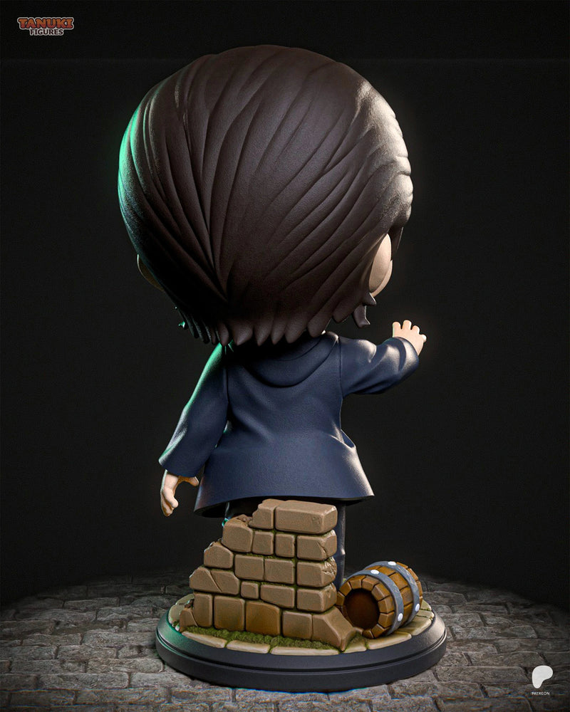 Eren Chibi Resin Figure - Chibi view 3