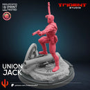 Union Jack Marvel MCP-compatible 40mm resin proxy miniature by Trident Miniatures - product image 3