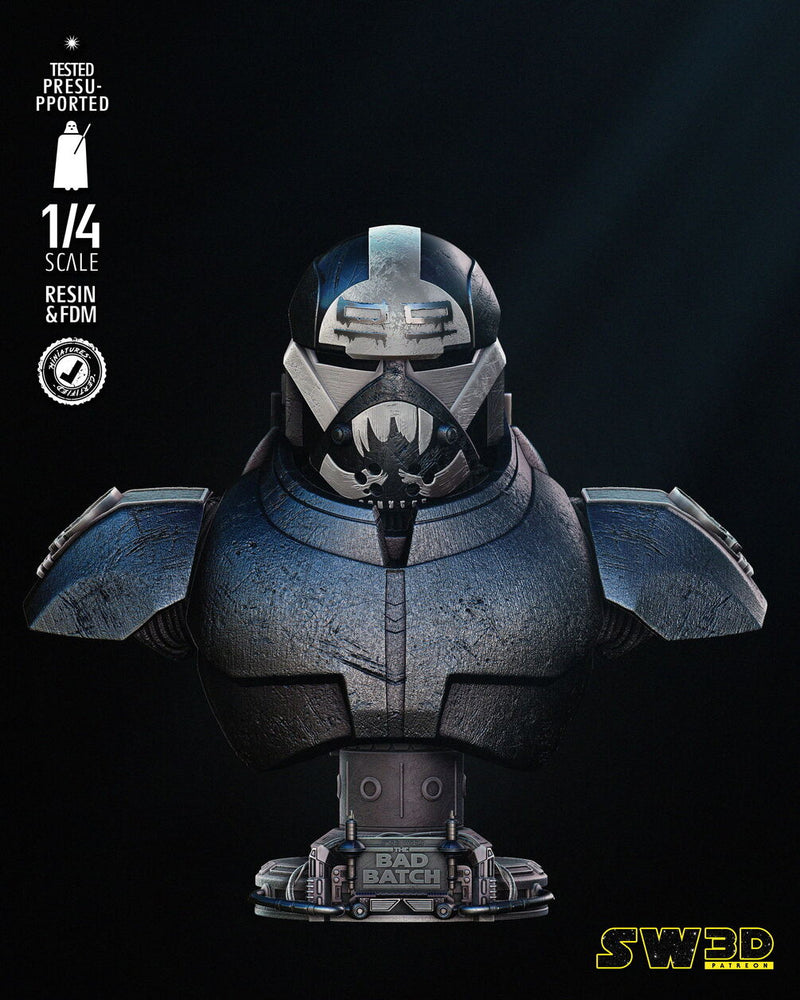 Wrecker Portrait Bust