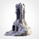 Dwarf Village 3D printed terrain view 3