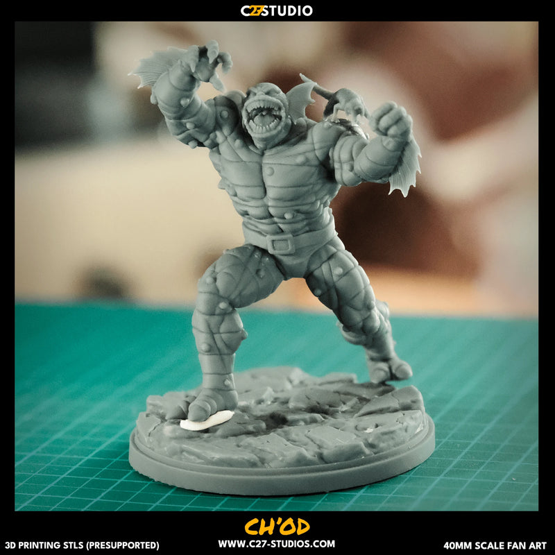 Cho'd Marvel MCP-compatible resin miniature by C27 Studios - product image 3