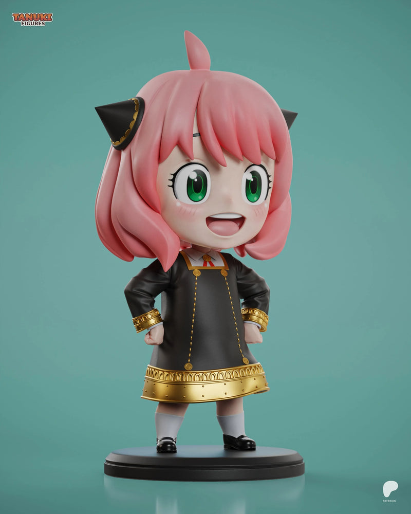 Anya Chibi Resin Figure - Chibi view 3