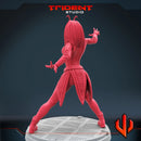 Mantis - Sculpt B Marvel MCP-compatible 40mm resin proxy miniature by Trident Miniatures - product image 3