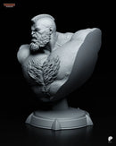 Zangief Resin Statue & Bust - Bust view 3