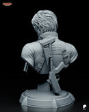Leon Resin Statue & Bust - Bust view 3