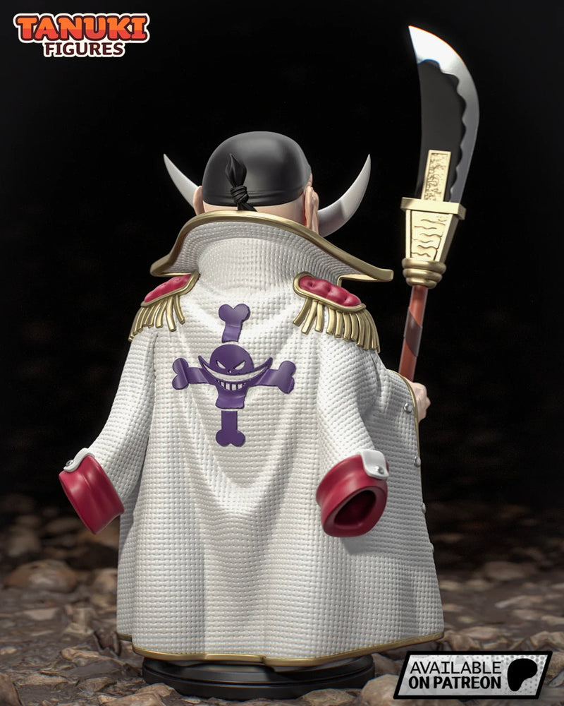 White Beard Chibi Resin Figure - Chibi view 3