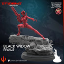 Black Widow Rivals Marvel MCP-compatible 40mm resin proxy miniature by Trident Miniatures - product image 3