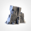 Basalt Crystals 3D printed terrain view 3